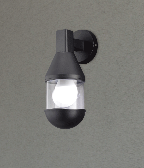 해마 외부벽등, LED벽등 (블랙)