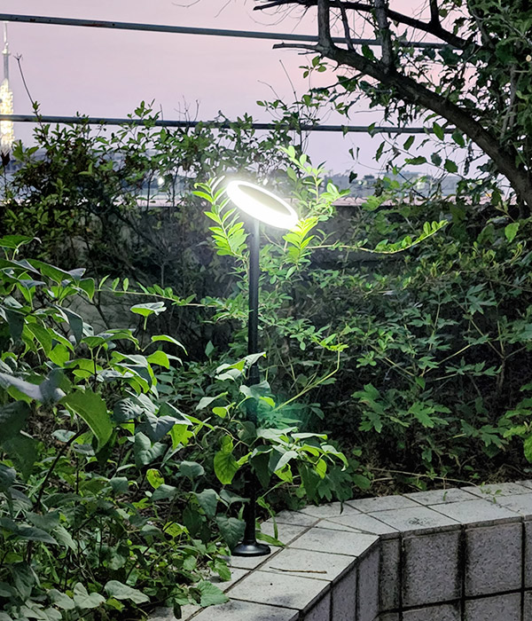 오베르진 800 태양광 외부 문주등 정원등 LED 3W