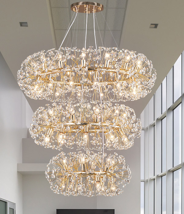 클레르망 LED펜던트 크리스탈샹들리에