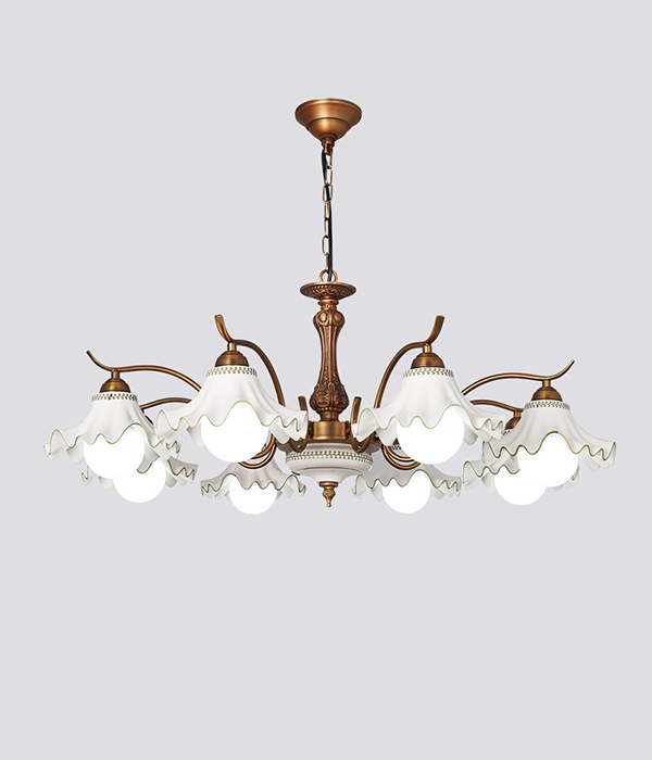 W 드니로 8등 도자기 직부등 펜던트전등 식탁등, 거실등